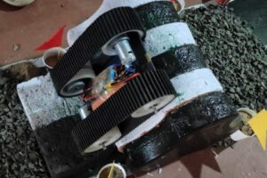Robo Stuck in Obstacal